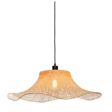 Good&Mojo Bamboe LED Hanglamp Ibiza | 1X E27 Max 60W | Natural