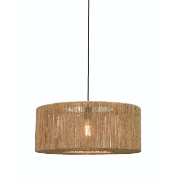 Good&Mojo LED Hanglamp Iguazu | 1X E27 Max 40W | Natural/Black