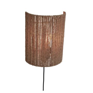 Good&Mojo LED Wandlamp Iguazu | 1X E27 Max 60W | Natural