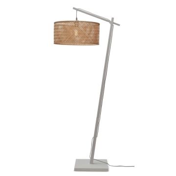 Good&Mojo Bamboe LED Staande Lamp Java | 1X E27 Max 60W | White/Natural
