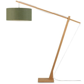 Good&Mojo Bamboe LED Staande Lamp Montblanc | 1X E27 Max 60W | Green Forest