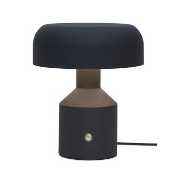it's about RoMi LED Tafellamp Porto | 1X E27 Max 25W | Black