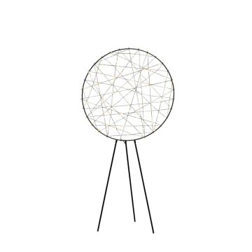 Konstsmide LED Dreamcatcher Frame | 160 Lichtpunten 3.2W Extra Warmwit 4.5V | 60x117cm | 5m snoer, dimmer, aan/uit | Alleen binnen