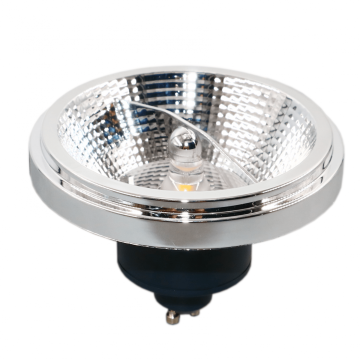 VNL Led Ar111 GU10 Spot 45° Dimbaar 12W Zwart 4000K