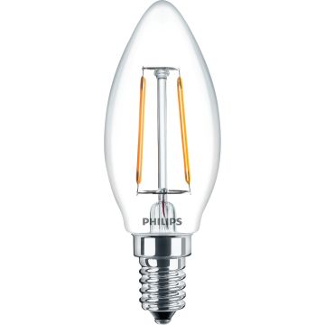 Philips E14 Led Kaarslamp | 2W=25W 2700K | 827 