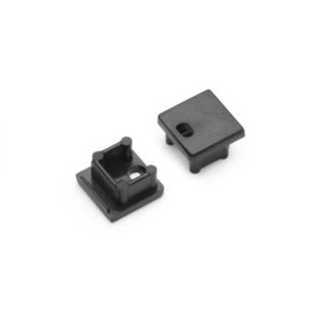 VNL End Cap Met Kabelopening Zwart Smart 10mm (2 Stuks) 