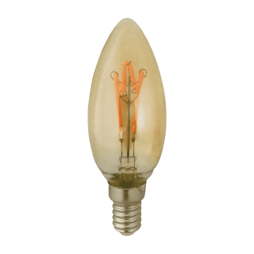 VNL Led Filament E14 Kaars Amber 1.6W 2100K