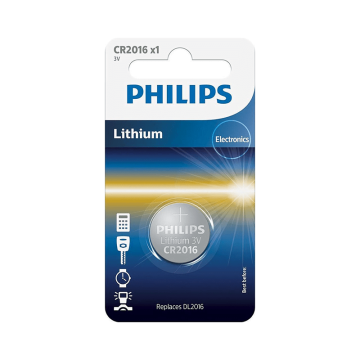 VNL Philips Lithium Cr2016 Batterij 