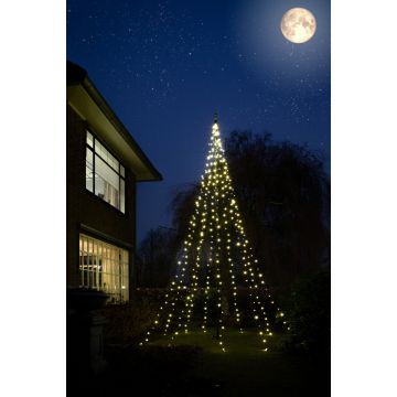 Christmas United LED Kerstboom Vlaggenmast | 800cm 480 LEDS | Warm Wit