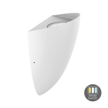 VNL Wandlamp Daphnis Wit 8W White Switch Dimbaar 3000K|4000K|5700K