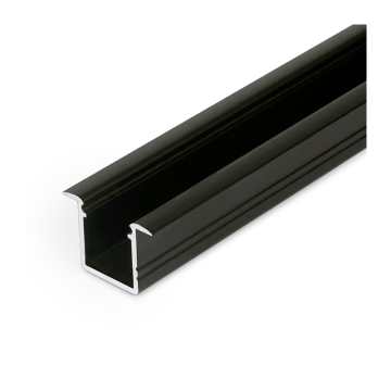 VNL Profiel Inbouw Smart Zwart 10mm 2Mt 