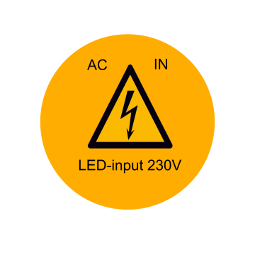 VNL Etiketten Led-Input 230V 