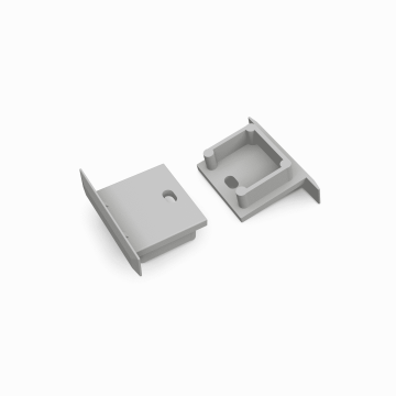 VNL End Cap Met Kabelopening Inbouw Smart 16mm (2 Stuks) 