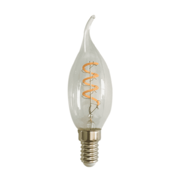 VNL Led Filament E14 Kaars Tip Dimbaar Clear 4W 2200K