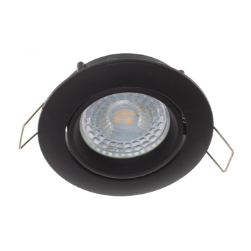 VNL GU10 Armatuur Naiad Kantelbaar Zwart M 