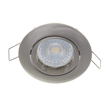 VNL GU10 Armatuur Naiad Kantelbaar Zilver M 