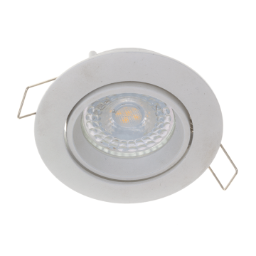 VNL GU10 Armatuur Naiad Kantelbaar Wit M 