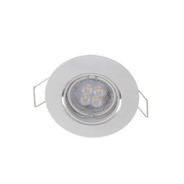 VNL GU10 Armatuur Dione Kantelbaar Wit 