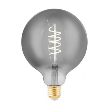VNL Led Filament E27 Globe L Dimbaar Smoke 4W 2200K