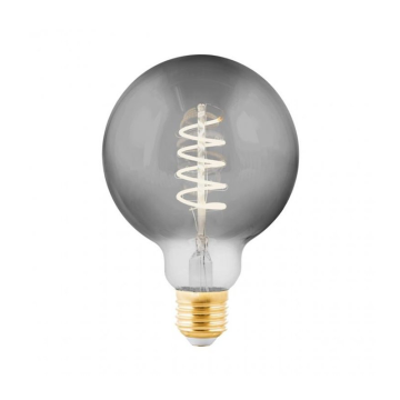 VNL Led Filament E27 Globe M Dimbaar Smoke 4W 2200K