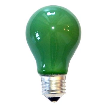 10x VNL E27 Gloeilamp Groen | 15W 2700K | 220-240V 