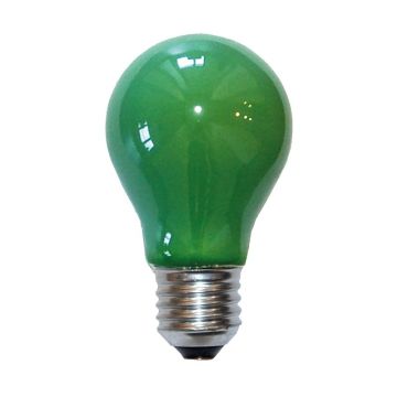 10x VNL E27 Gloeilamp Groen | 40W 2700K | 220-240V 