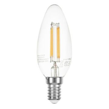 VNL E14 Led Kaarslamp | 4W=40W 2700K | 827 Dimbaar