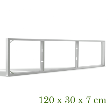 VNL Opbouwframe 120X30 Back-Lit Led Paneel 