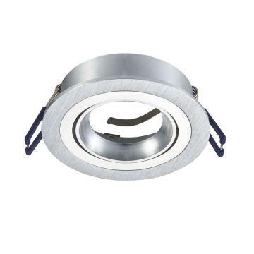 VNL GU10 Armatuur Metis Kantelbaar Zilver 