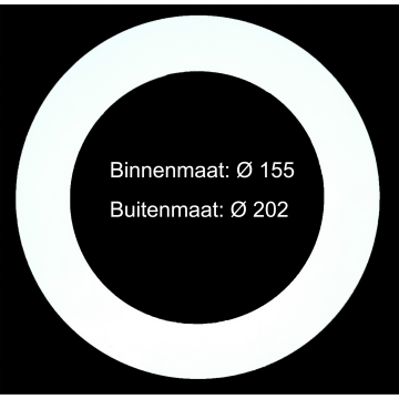 VNL Verloopring Ø 155-202mm 