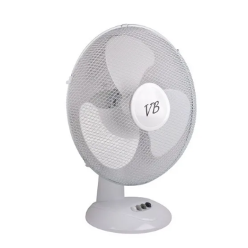 VB tools Tafelventilator - 40CM - Wit - 3 Standen