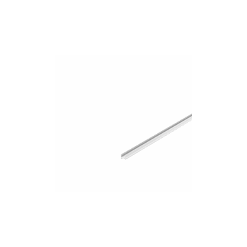 SLV Onderdeel | GRAZIA 10 LED opbouwprofiel | standaard | geribbeld | 2 m | wit