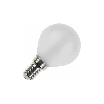 Schiefer  E14 Ball G45x75mm 75Lm 3W 2700K 827 AC 230V Frosted