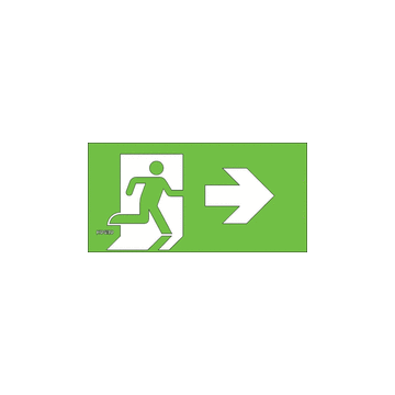 Lightronics  70000131 PICTOGRAM TPN MAN PIJL NAAR RE