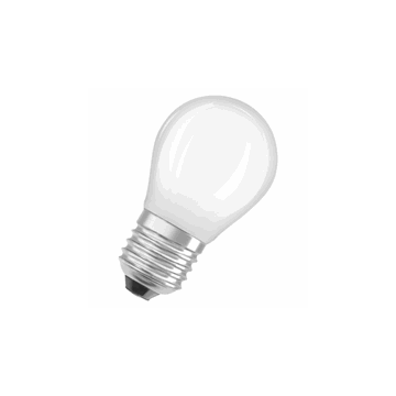 Osram Retrofit LED kogellamp 2,8W=25W E27 220-240V 2700K 827 mat dimbaar