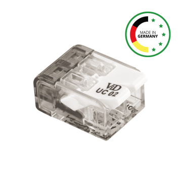 VNL Lasklem Universeel 2 Draden Van 0.2 Tot 4mm² 100 Stuks 