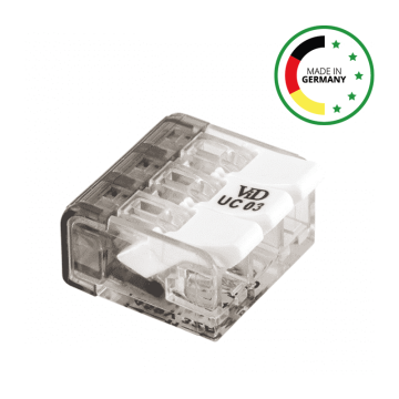 VNL Lasklem Universeel 3 Draden Van 0.2 Tot 4mm² 50 Stuks 