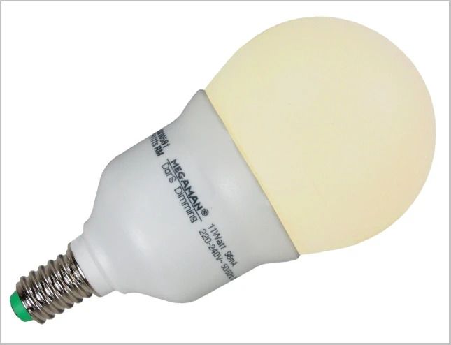 Megaman E14 Spaarlamp | 11W 2500K 190Lm 825 | MM00581