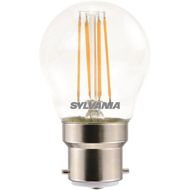 Sylvania B22d LED Lamp | 4.5W 2700K 470Lm 220V/240V | 827 | ToLEDo Retro