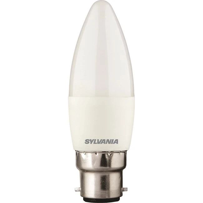 Sylvania B22d LED Lamp | 6.5W 2700K 806Lm 220V/240V | 827 | TOLEDO CANDLE