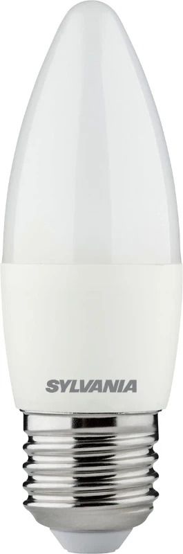 6x Sylvania E27 LED Lamp | 4.5W 2700K 470Lm 220V/240V | 827 | TOLEDO CANDLE