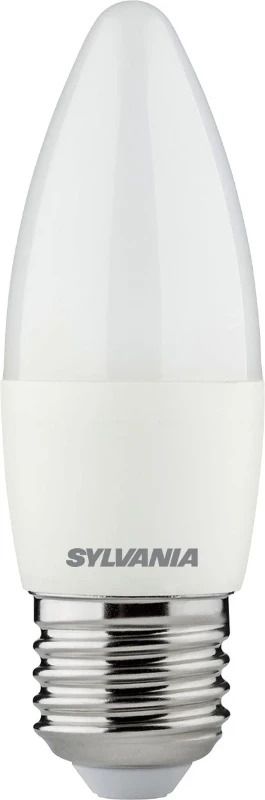 6x Sylvania E27 LED Lamp | 4.5W 2700K 470Lm 220V/240V | 827 | TOLEDO CANDLE