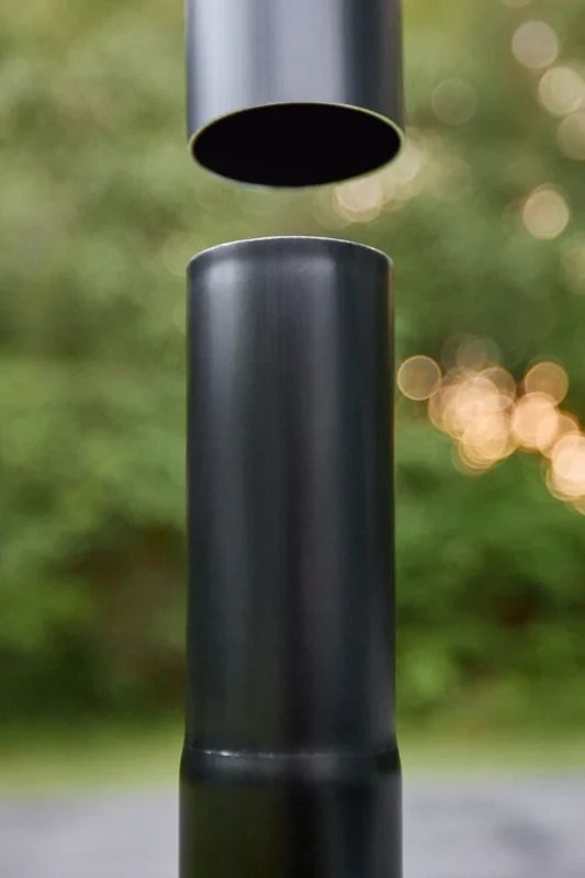 Fairybell Deelbare Vlaggenmast | 600cm | Zwart