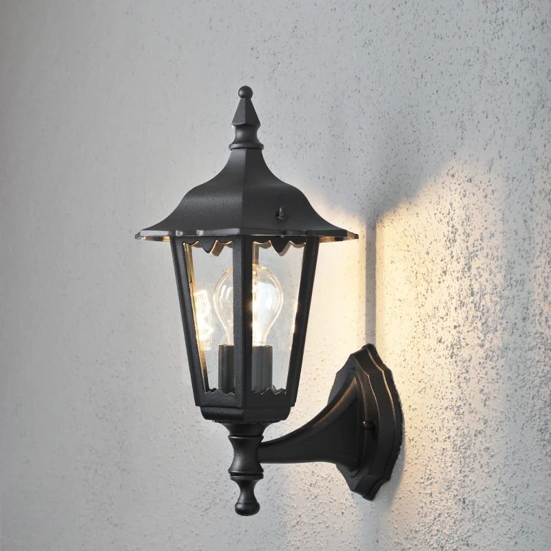 Konstsmide Buiten Wandlamp Firenze | 12W LED | Antraciet Aluminium | 3000K | IP54
