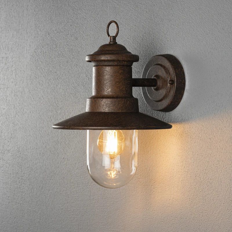 Konstsmide Buiten Wandlamp Napoli | Max. 2x 70W GU10 | Zwart Aluminium | IP44