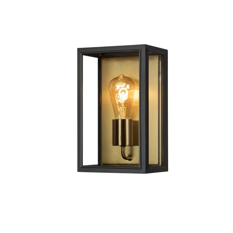 Konstsmide Buiten Wandlamp Carpi | Max. 2x 70W GU10 | Zwart Aluminium | IP44