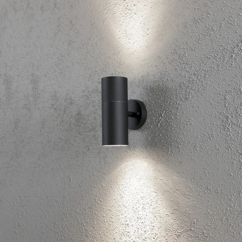 Konstsmide Buiten Wandlamp Modena | Max. 1x 60W E27 | Zwart | IP44