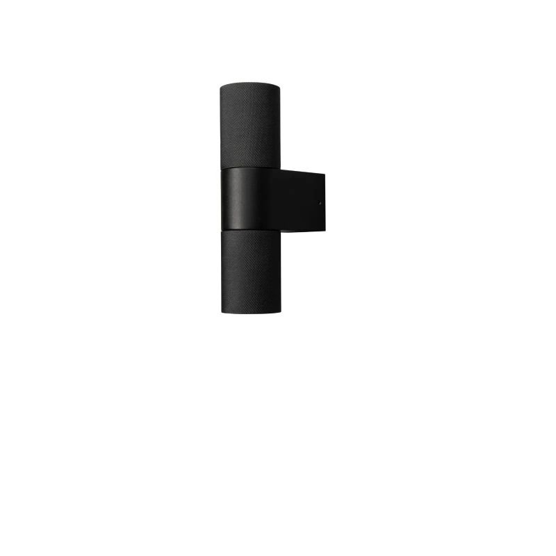 Konstsmide Buiten Wandlamp Temi | Max. 1x 15W GU10 | Zwart Aluminium | IP54