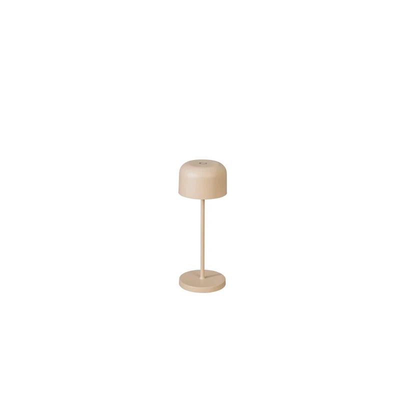 Konstsmide Tuin Tafellamp Lille | 2.5W LED | Zand Aluminium | 2200K/2700K | IP54 | Dimbaar