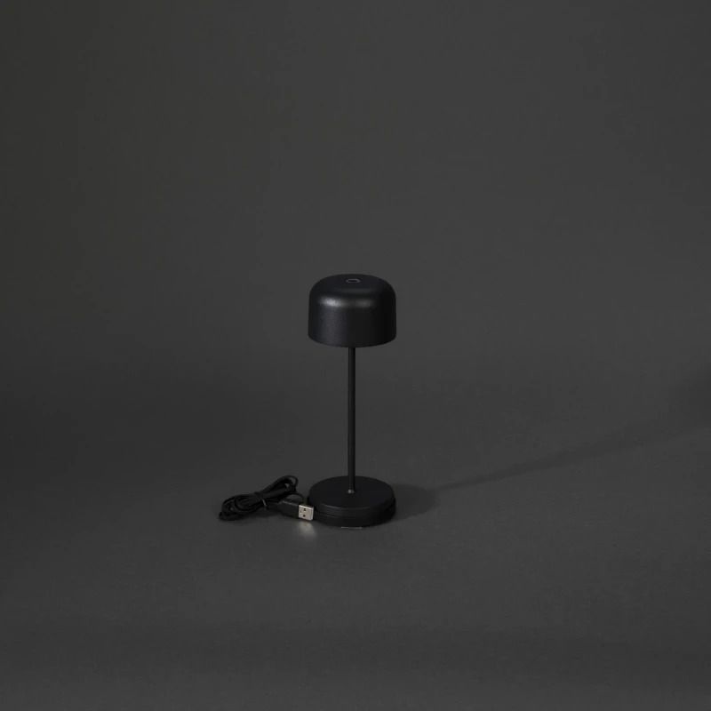 Konstsmide Tuin Tafellamp Lille | 2.5W LED | Zwart Aluminium | 2200K/2700K | IP54 | Dimbaar